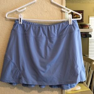 Lija baby blue tennis skirt